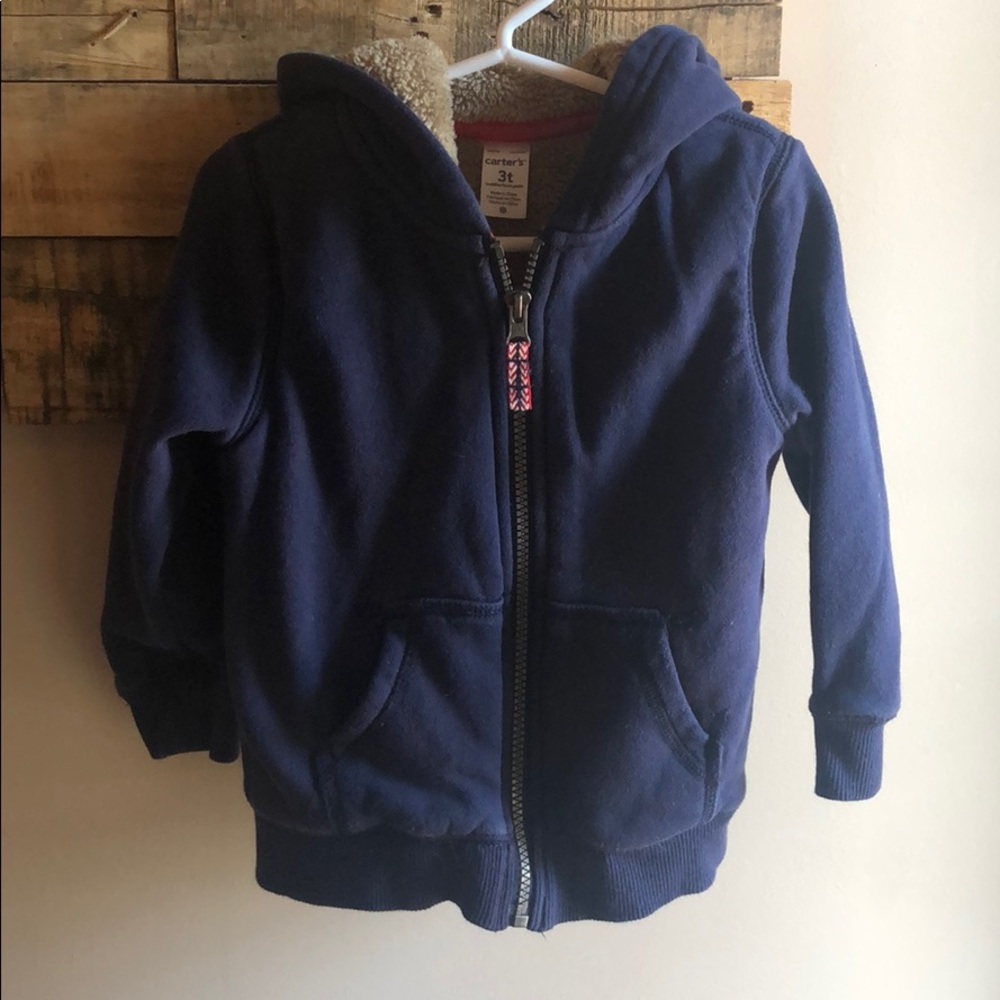 Carter’s fleece lined sweatshirt